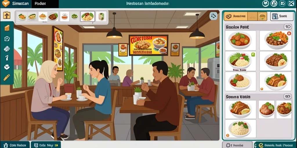Grafis yang menawan membuat permainan semakin seru.