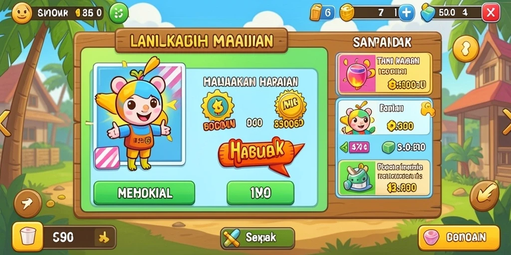 Level baru yang penuh tantangan dan keseruan.