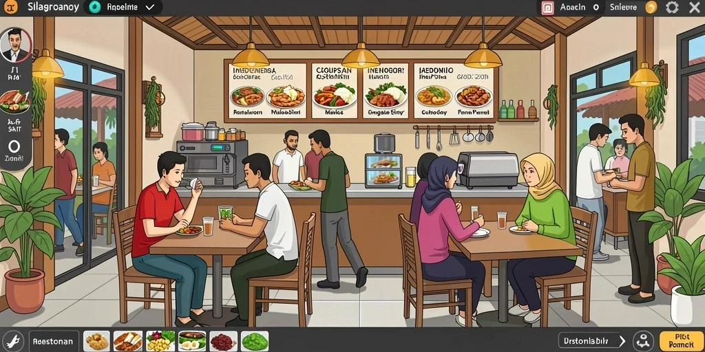 Momen seru saat menyelesaikan level menantang.