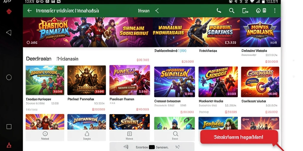 Fitur turnamen dengan hadiah menarik setiap bulan.