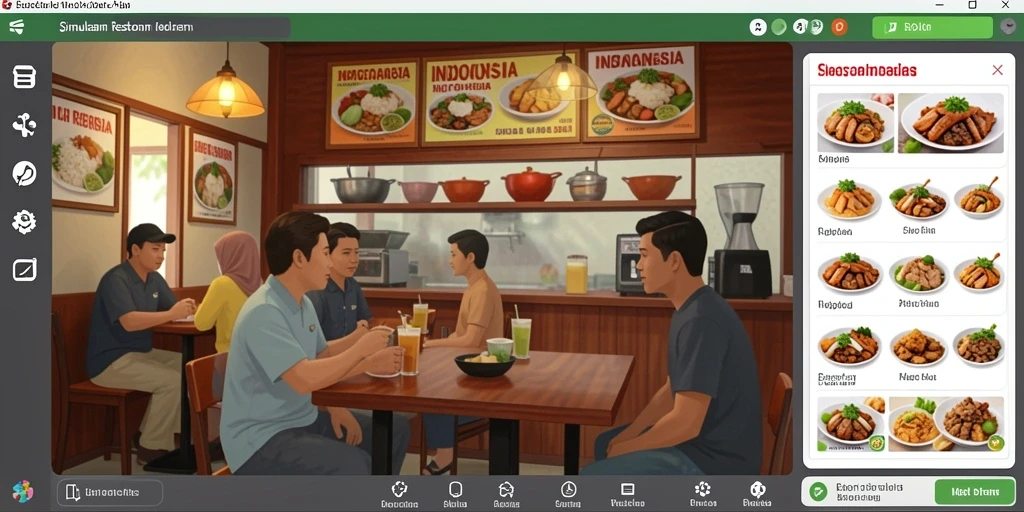 Screenshot menggambarkan tantangan level baru yang menarik.