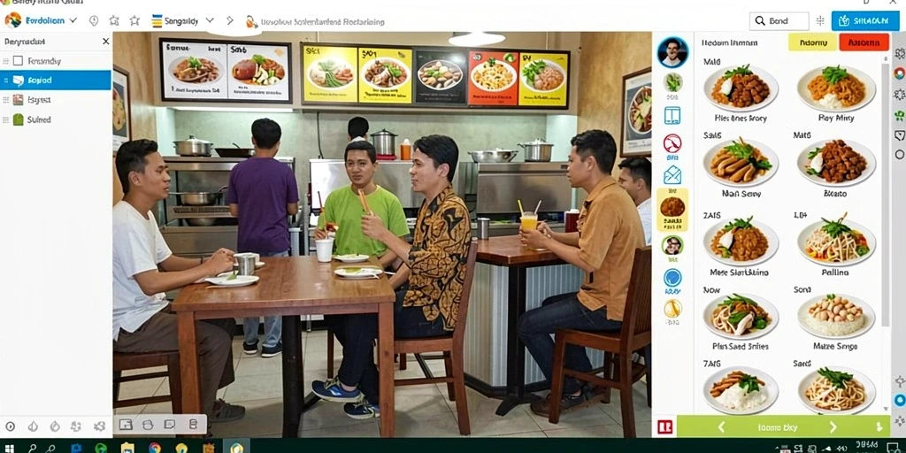 Statistik permainan yang jelas dan informatif.